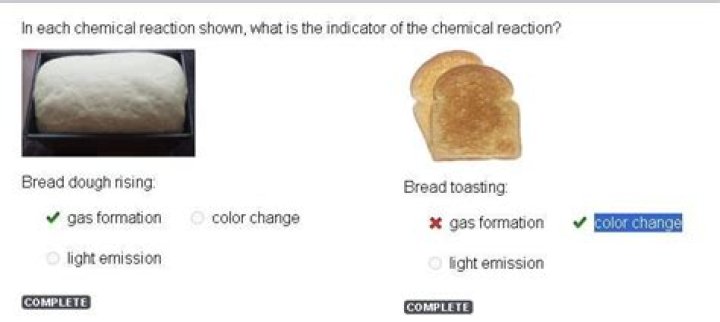 Is Baking Bread A Chemical Change