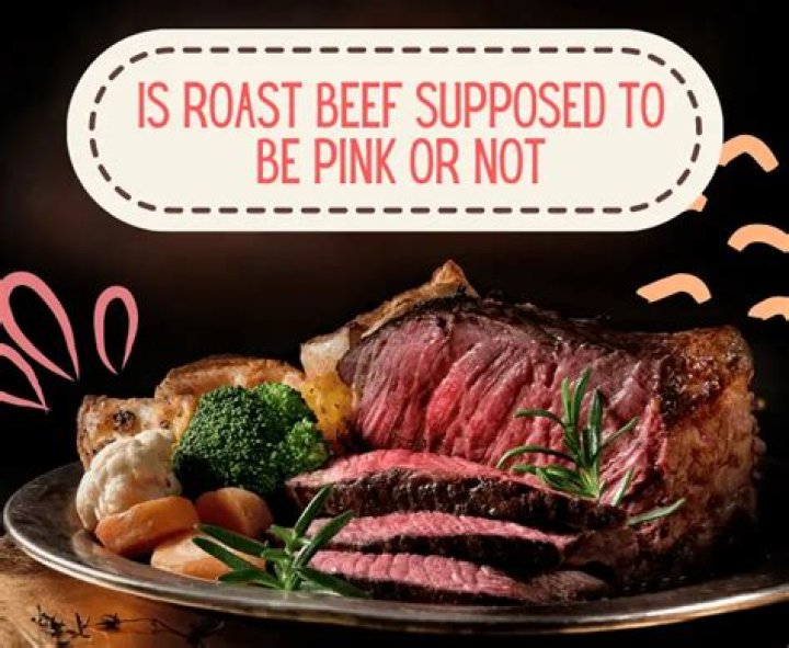 Is pot roast supposed to be pink?