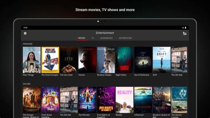 Is there a Gogo entertainment app for Kindle?