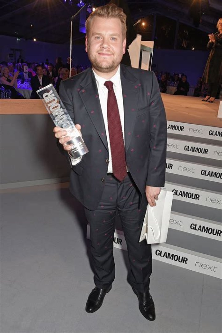 James Corden wins Man of the Year at the 2017 GLAMOUR awards