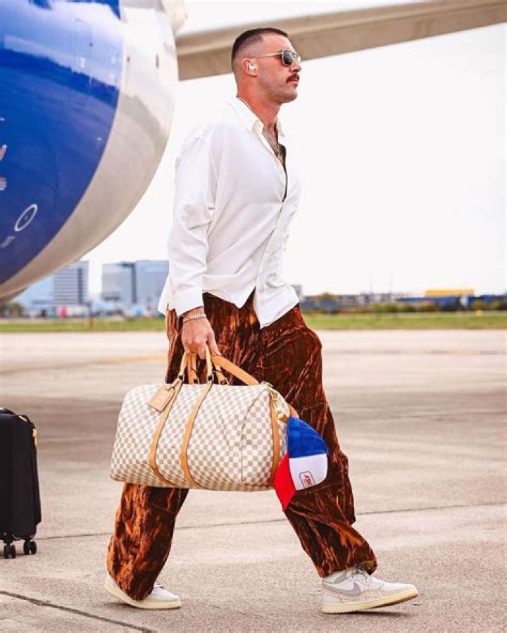 Unpacking The Style: Jason Kelce And His Louis Vuitton Bag