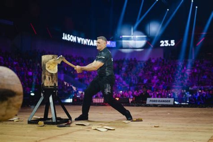 Jason Wynyard dead: Champion wood chopper & TV star who was honoured by the Queen dies aged just 49 after health battle