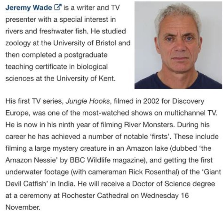 Jeremy Wade Education: An In-Depth Look At The Educational Journey Of A Renowned Angler