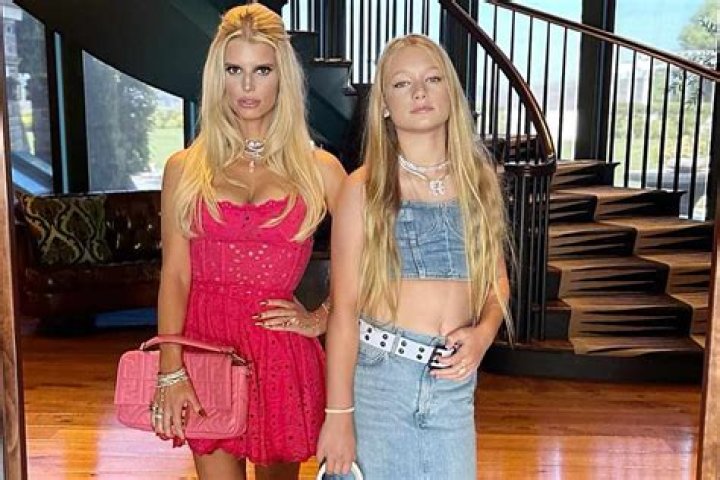 Jessica Simpson Gifts Daughter Maxwell $3K Louis Vuitton Bag