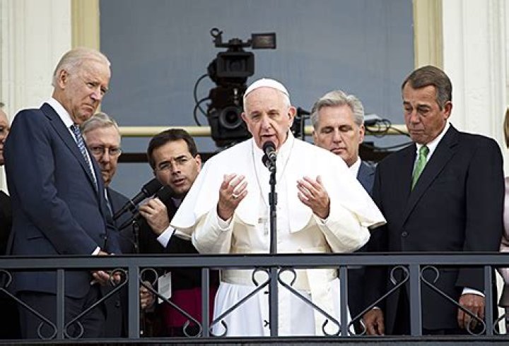 John Boehner Cries in Pope's Presence: GIFs, Photos, Video
