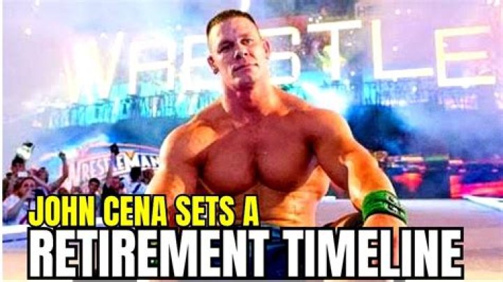 John Cena Sets a Retirement Timeline for His WWE Career