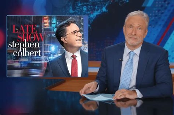 Jon Stewart Joins Stephen Colbert to Slam Trump on Election Eve