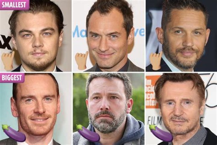 Jude Law and Leonardo DiCaprio make list of 'smallest penises in Hollywood' - while Liam Neeson and Michael Fassbender are 'most hung'
