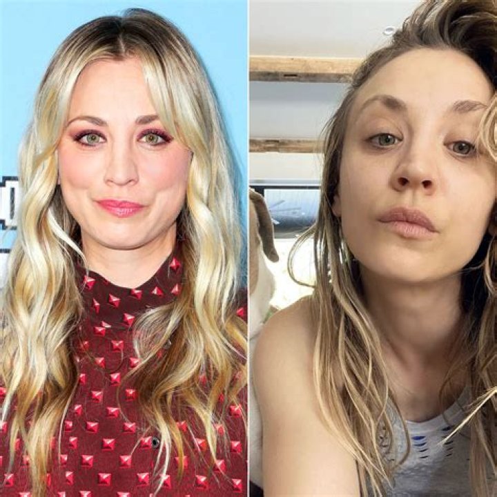 Kaley Cuoco Goes Without Makeup After a Gym Visit