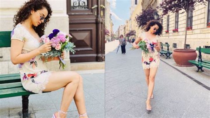 Kangana Ranaut plays 'Bolly Bimbo' as she treats fans with breezy pictures from Budapest – India TV