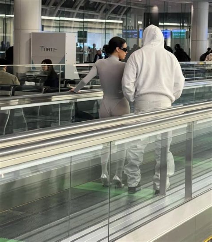Kanye West's wife Bianca Censori shows off her curves in skintight pink bodysuit on Tokyo trip with rapper and North, 10