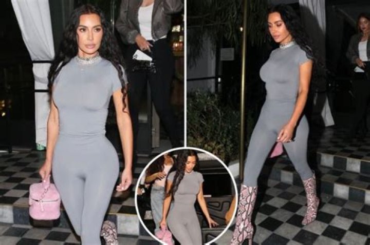 Kardashian fans wince after they spot ‘painful' looking detail about Kim's nether regions on her wild night out in LA