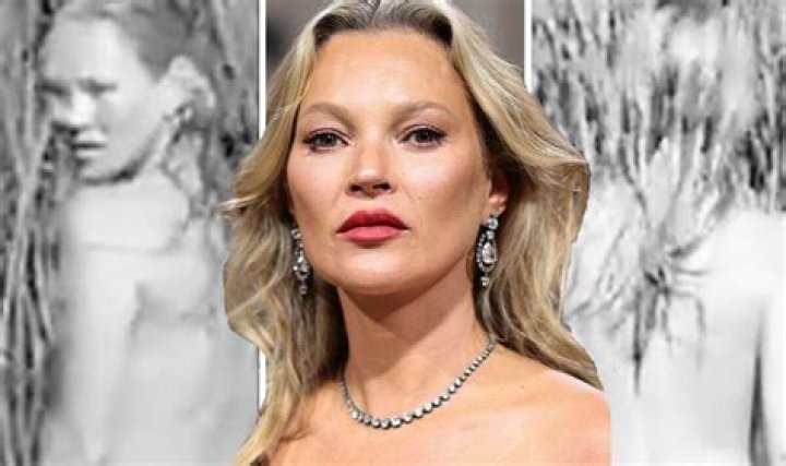 Kate Moss: Naked for St. Tropez Ad