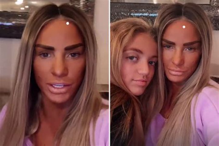 Katie Price and daughter Princess, 13, show off fake tan as they ignore 'orange' backlash from critics