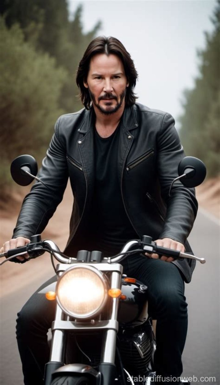 Keanu Reeves Takes Risky Motorcycle Ride in Super Bowl Ad