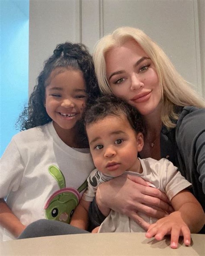 Dream Kardashian, 6, hugs Khloe's son Tatum, 1, in rare photo of the cousins together at reality star's $17M LA mansion