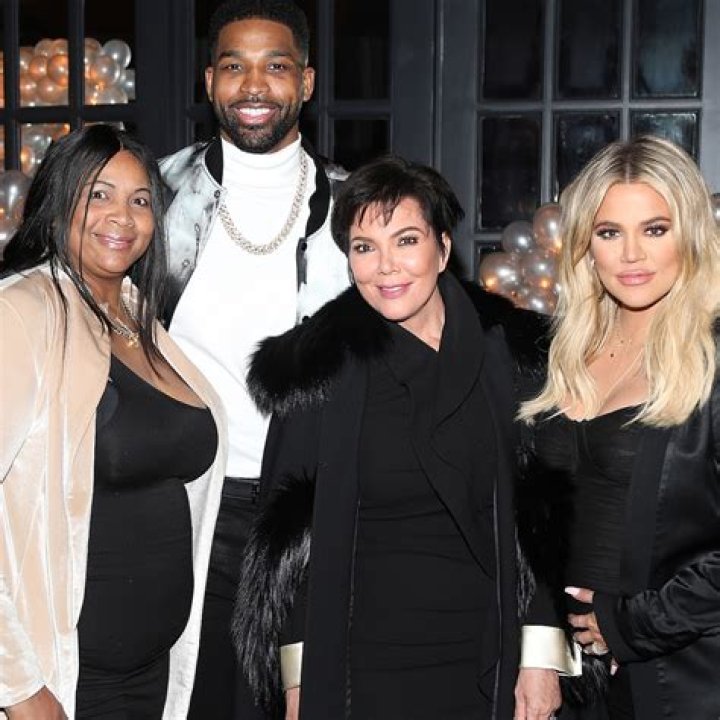 Khloe Kardashian, Tristan Thompson Look Cozy at Friend’s Party