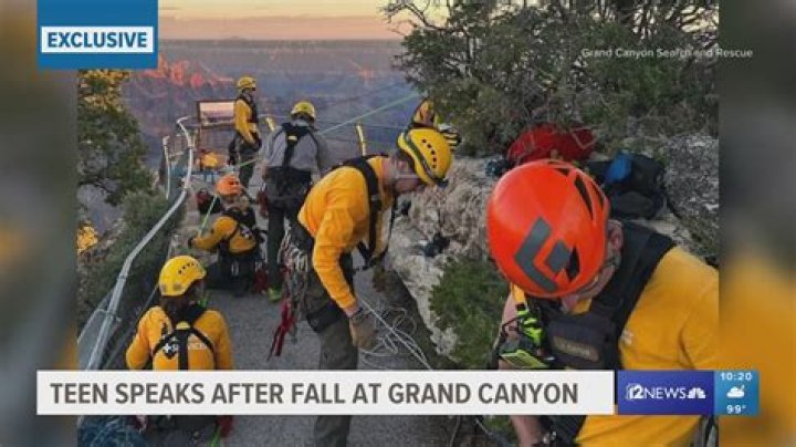 Child's Miraculous Survival After Grave Fall Off The Grand Canyon