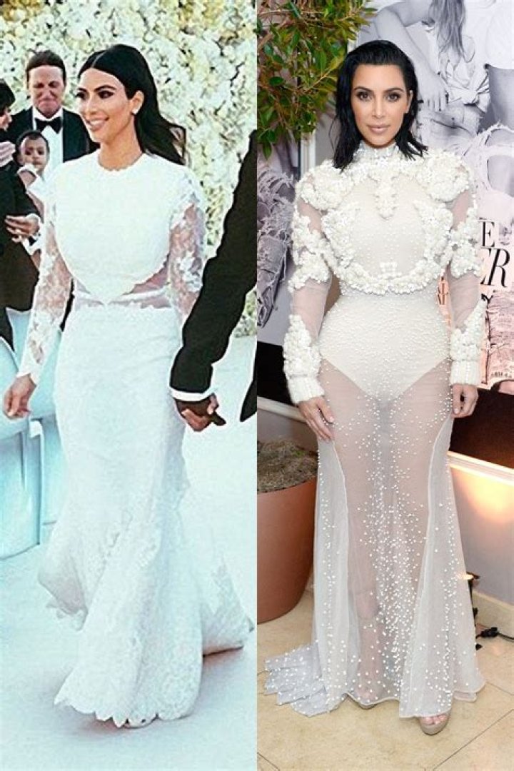 Enchanting Elegance: A Deep Dive Into Kim Kardashian's Wedding Outfits