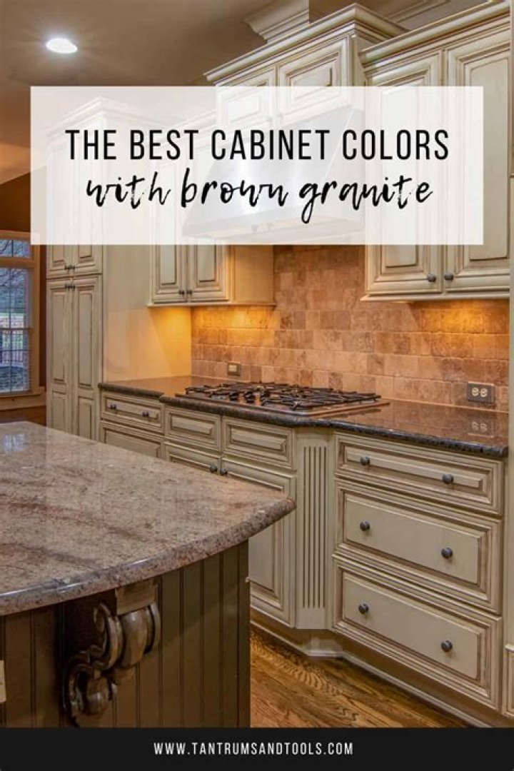 Question: Kitchen Cabinets What Color Paint Goes With Brown Granite