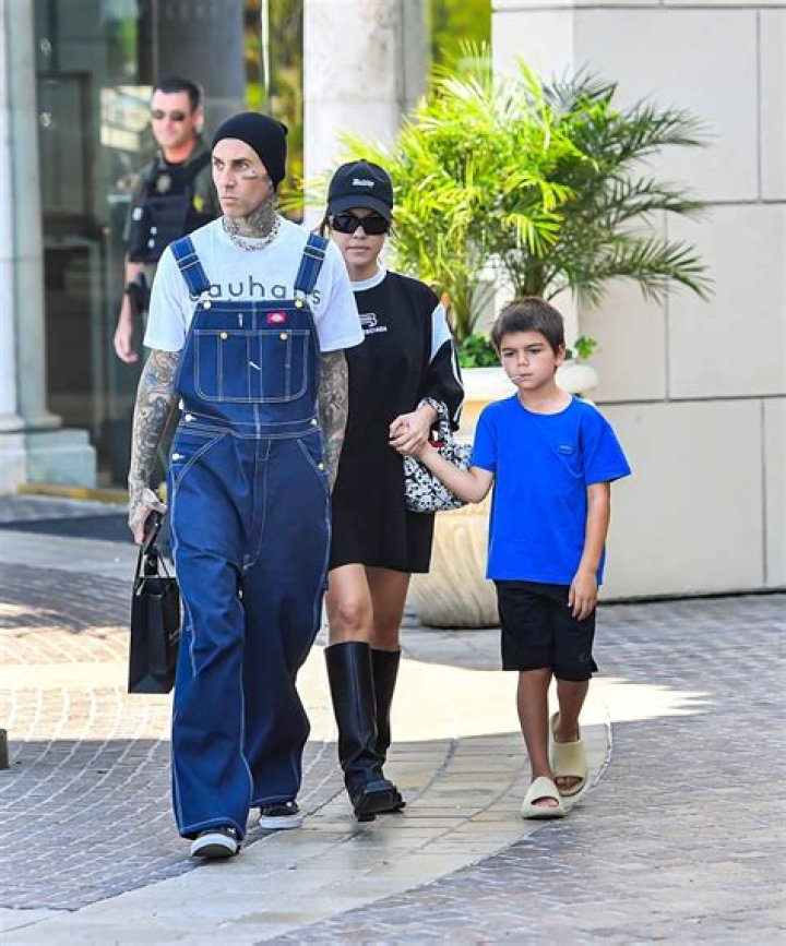 Kourtney Kardashian's rebel son Reign, 7, interrupts her tour of $9M mansion's backyard & screams NSFW word in new video