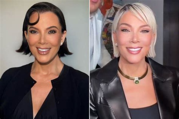 Kris Jenner Dyes Her Hair Platinum Blonde Like Kim Kardashian 