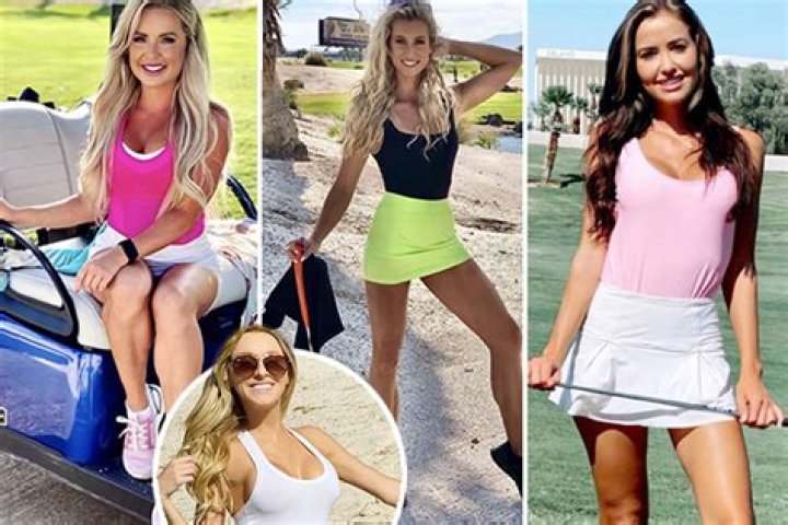 Meet the Las Vegas models who swapped careers to become $175-a-round golf caddies and work for Platinum Tees