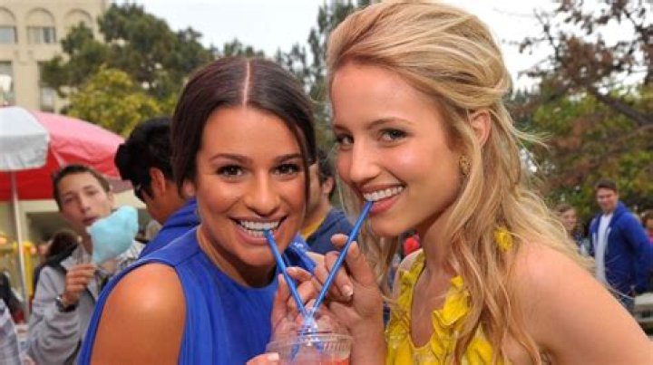 Lea Michele, Dianna Agron Have Sexy Reunion Glee's 100th Episode: Pics