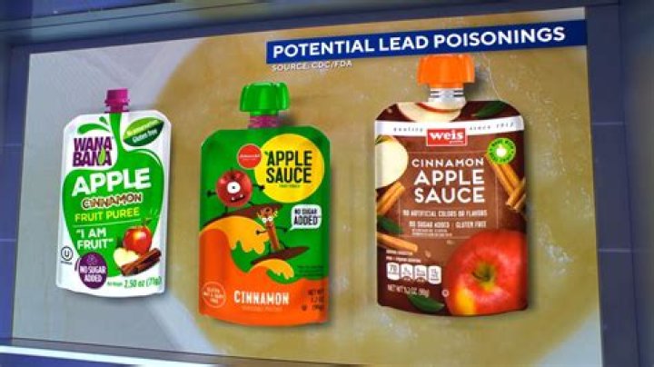 Lead-contaminated applesauce pouches also contained chromium, FDA says