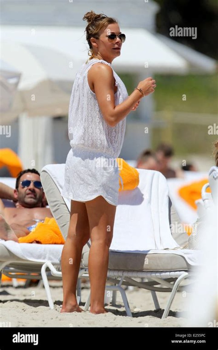 LeAnn Rimes Shows Off Toned Bikini Body in Tiny White Bikini in Miami Beach: Picture