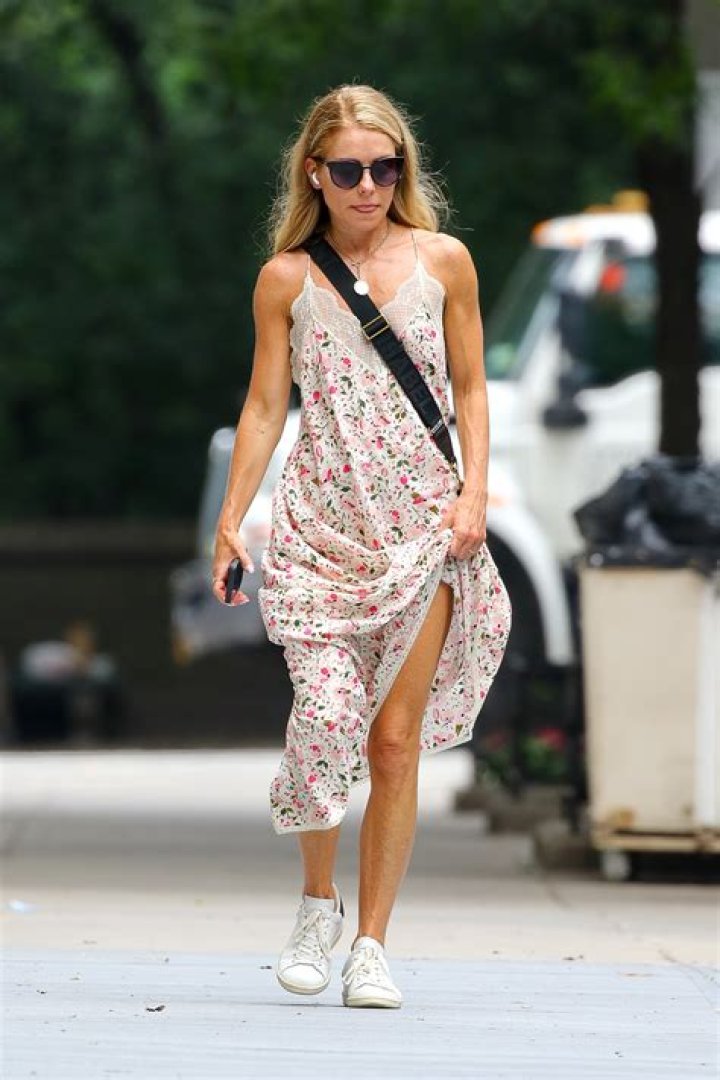 Kelly Ripa spotted in sundress and sneakers during NYC stroll on same day she skipped Live hosting duties