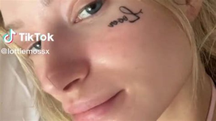 Lottie Moss horrified as she wakes up with a FACE tattoo after night of heavy boozing