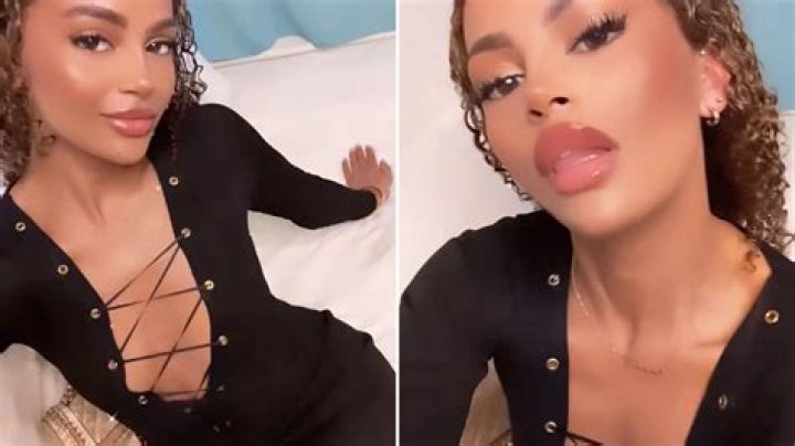 Love Island's Zara Deniz Lackenby-Brown wows fans as she goes braless in plunging top