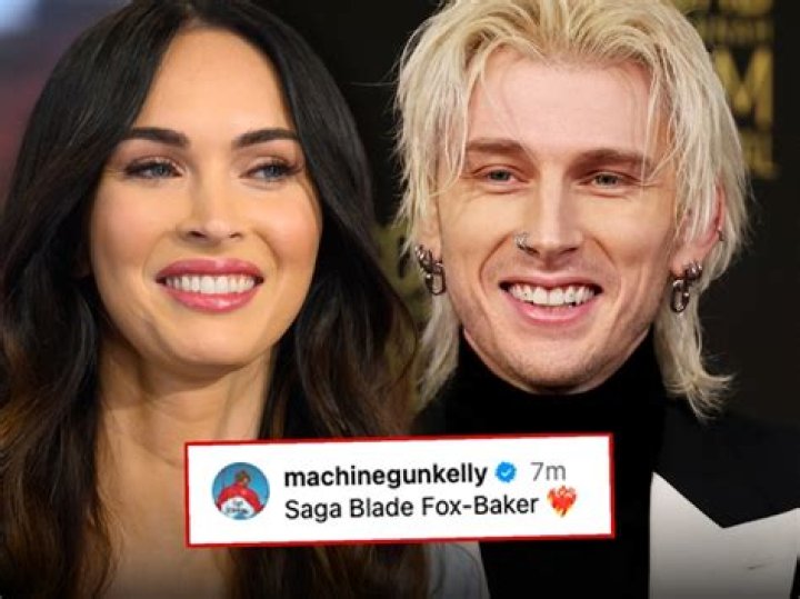 Machine Gun Kelly Wears Megan Fox’s Blood Around His Neck