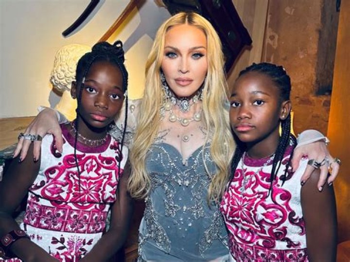 Madonna’s children are all grown up, her daughter looks exactly like her
