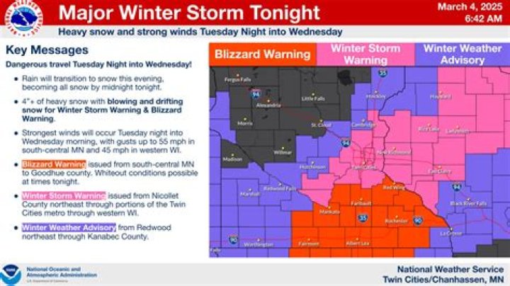 Major winter storm to bring 'ferocious blizzard conditions' and travel hazards across the country
