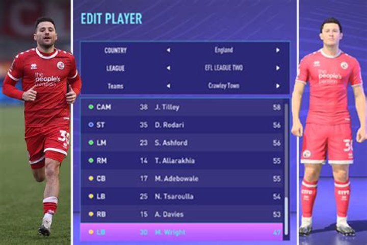 TV star Mark Wright jokes he's 'switching to Pro Evo' after FIFA 21 gave Crawley left-back lowest rating on game