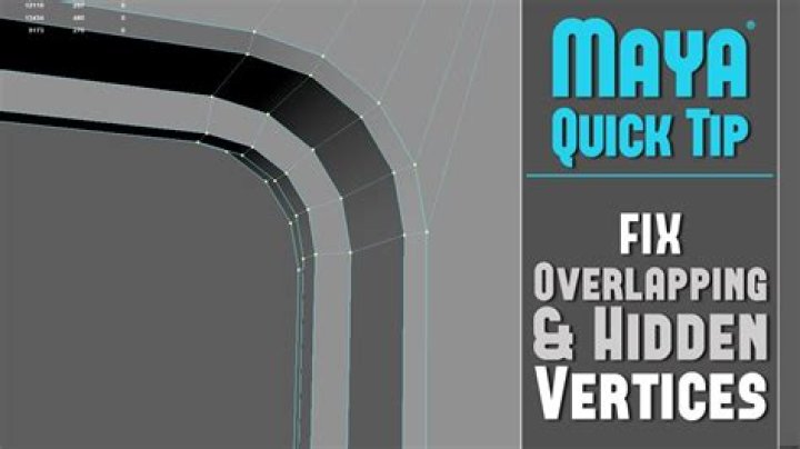 Question: Maya How To Merge Vertices