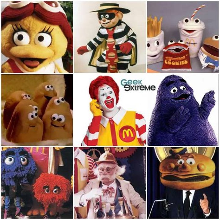 Exploring The Iconic Characters Of McDonald's In The 80s