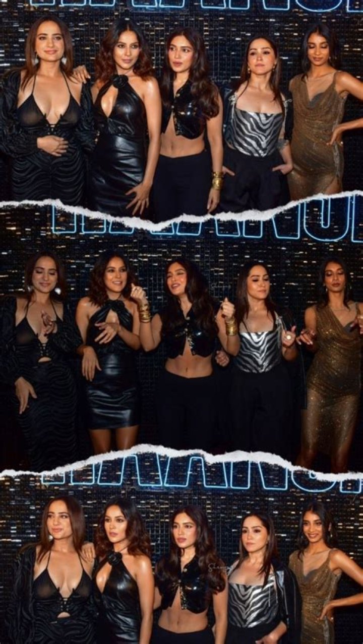 Shehnaaz Gill, Bhumi Pednekar, Kusha Kapila, Shibani Bedi