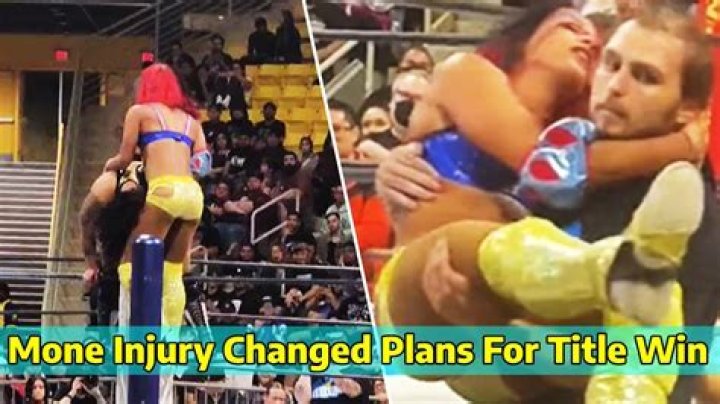 Mercedes Mone Injury Changed Plans For Title Win