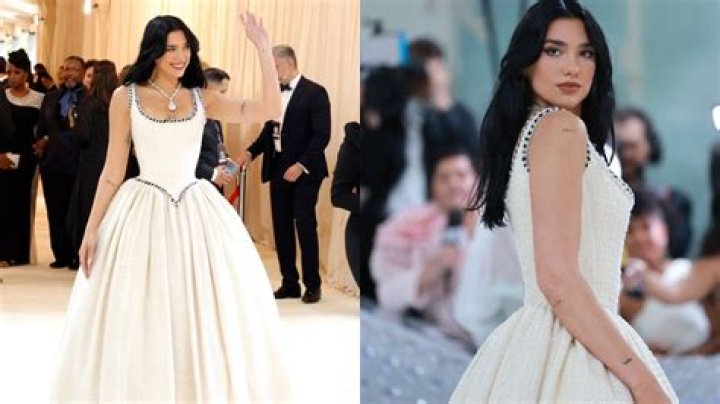 Met Gala 2023 co-host Dua Lipa exudes royalty in 100-carat diamond necklace and vintage Chanel dress – India TV