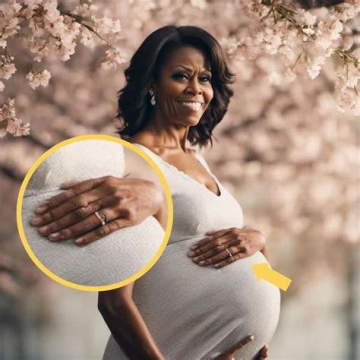 Michelle Obama: Captivating Moments Of Her Pregnancy Journey