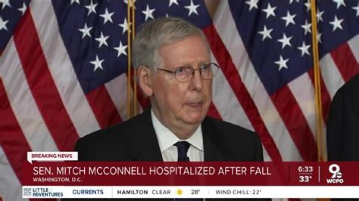 What happened to Mitch McConnell?