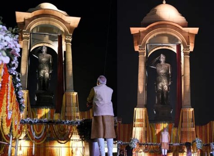 Modi unveil hologram statue Netaji Subhas Chandra Bose India Gate death mystery plane crash controversy gumnami baba – India TV