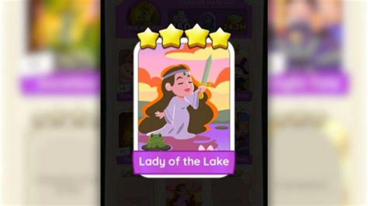 Monopoly GO: How to Get the 'Lady of the Lake' 4-Star Sticker