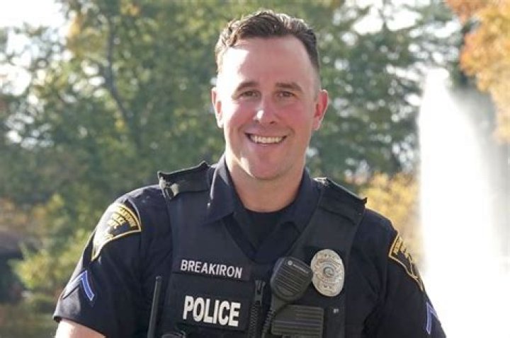 What happened to Morgantown police officer Zane Breakiron?