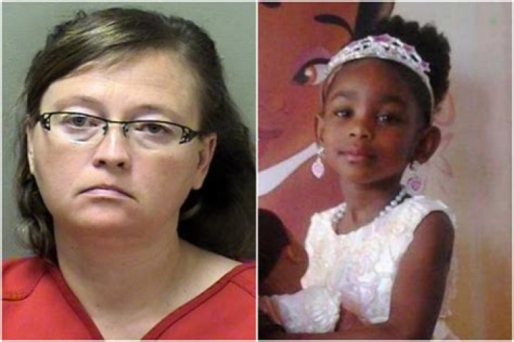 Mum, 41, faces life for killing her boyfriend’s daughter, 8, by kicking her so hard in the stomach her intestines ripped – The US Sun