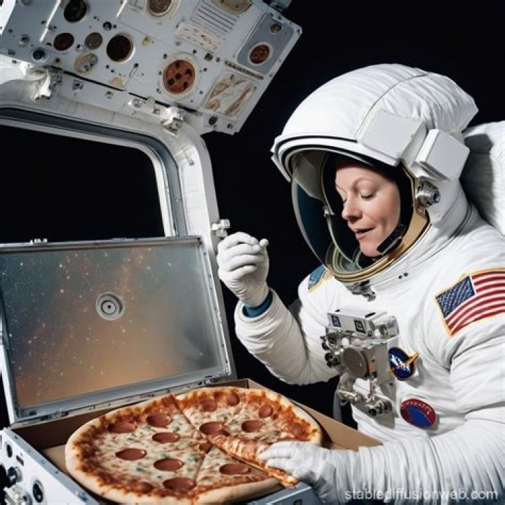 NASA Threw a Pizza Party in Space for Italian Astronaut