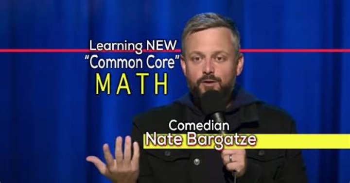 Nate Bargatze And The Humor Of Common Core Math